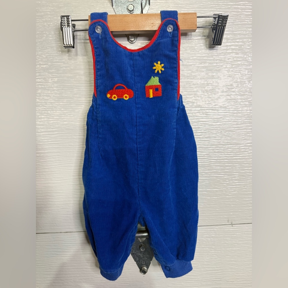VINTAGE CARTERS BABY OVERALLS 3 MONTHS - Picture 2 of 5